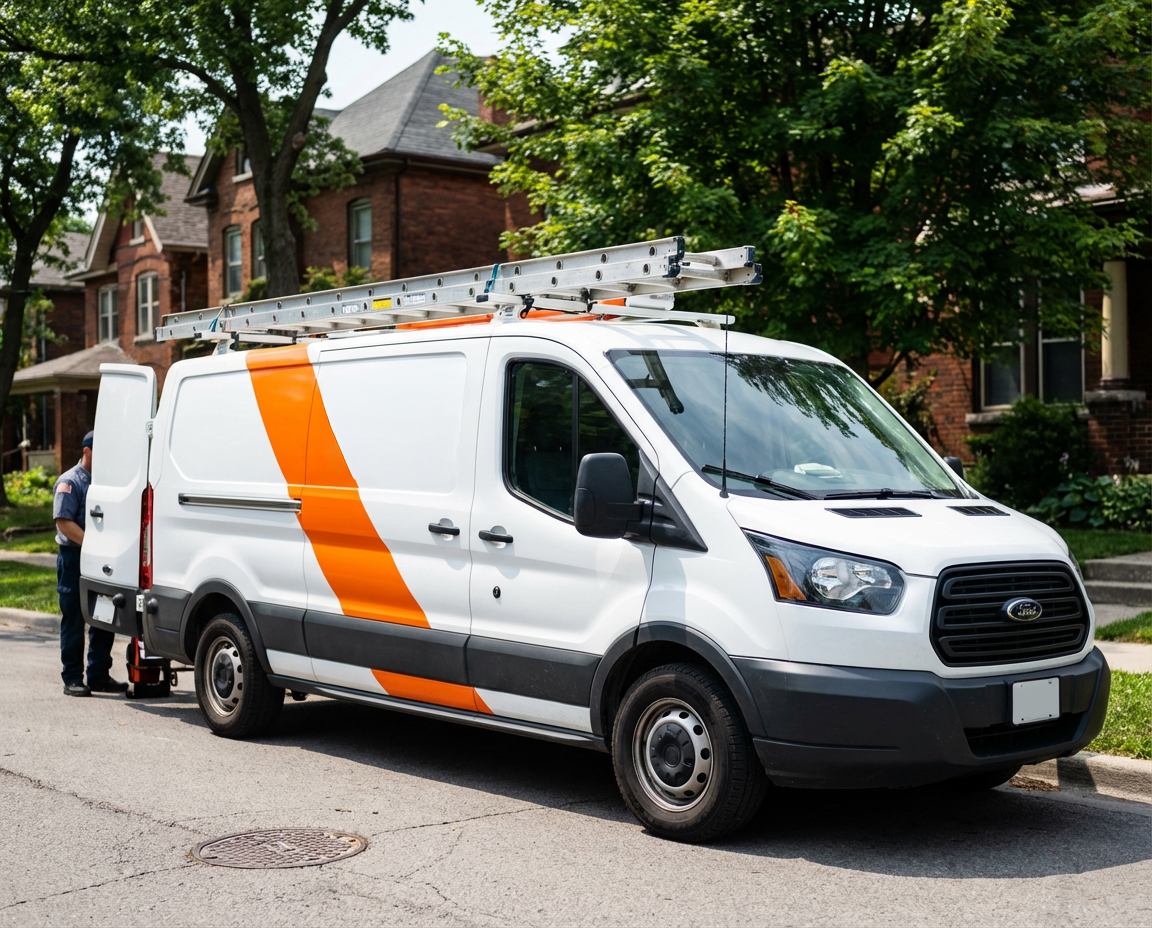 Véhicule Serrurier Tino équipé pour toute intervention